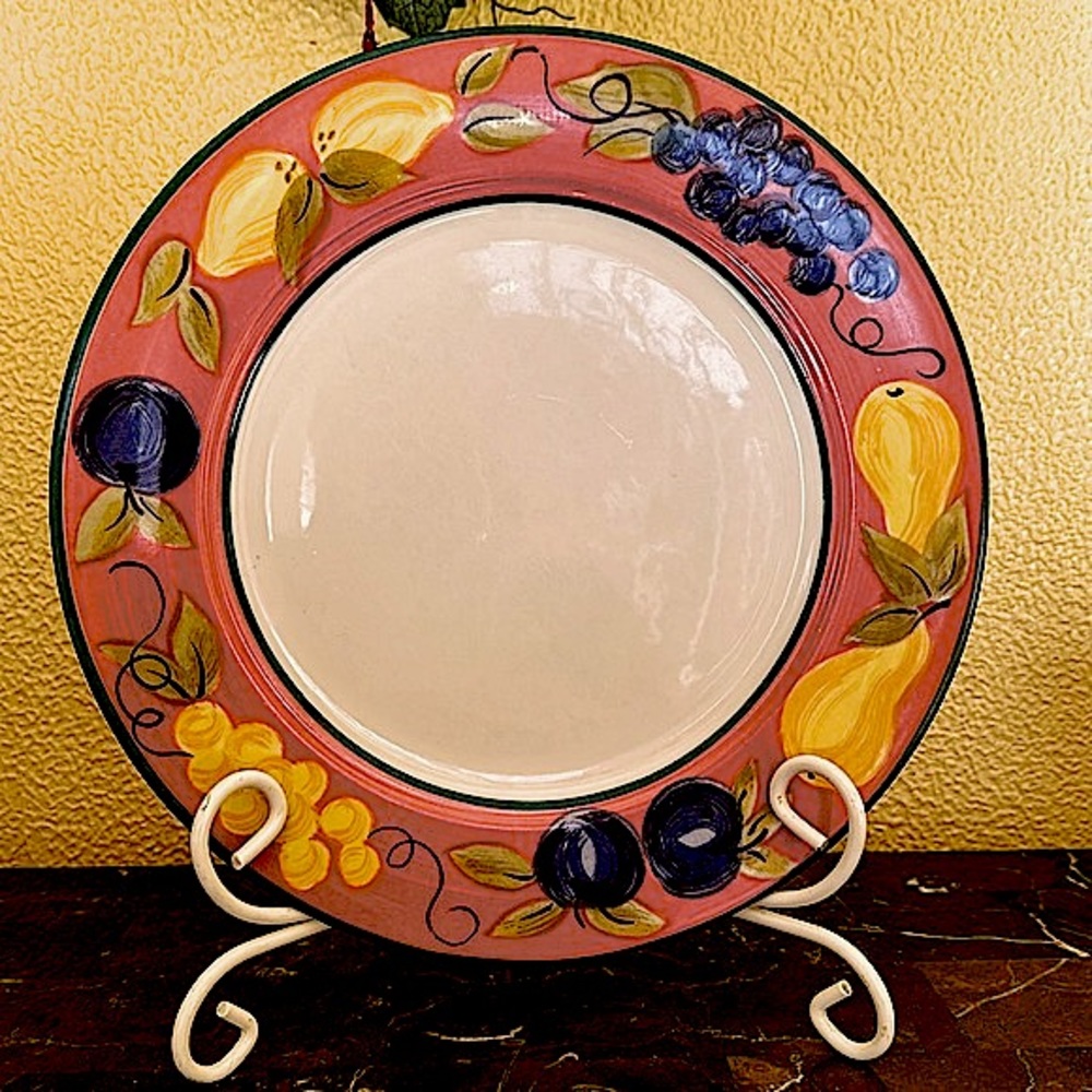 HOMER LAUGHLIN  CHINA SEVILLE PARADISE 3756   12" PLATE